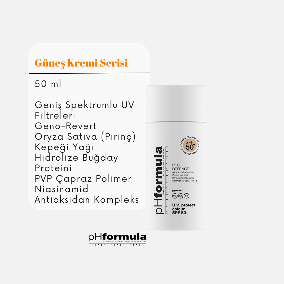 PRO DEFENCE SPF 50+ 50ML (RENKLİ)