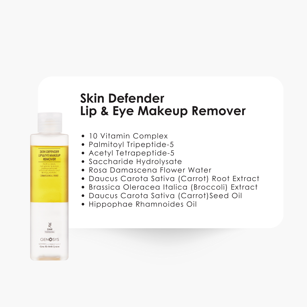 Skin Defender Lip & Eye Make Up Remover DMR 200 ml